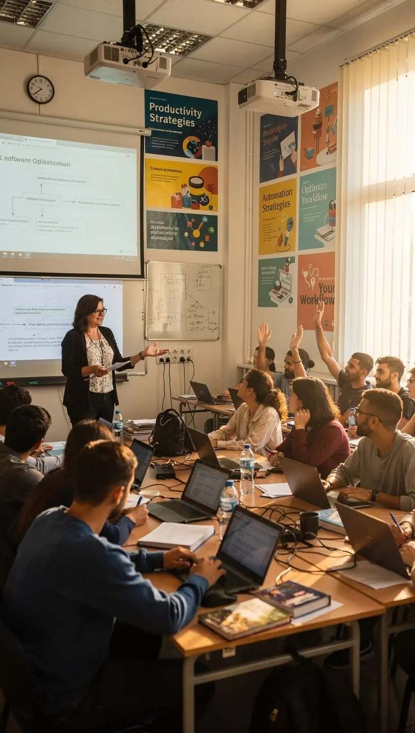 Captură de ecran cu interfața unui instrument de optimizare software utilizat în analiza performanței